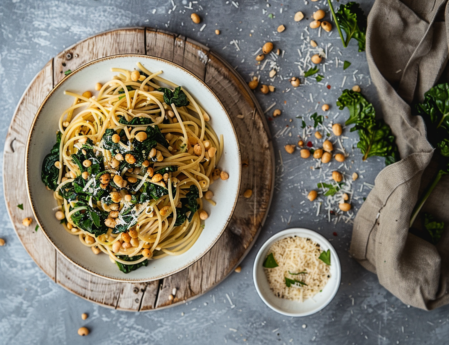 Extra virgin olive oil being drizzled over a healthy Mediterranean-style salad
